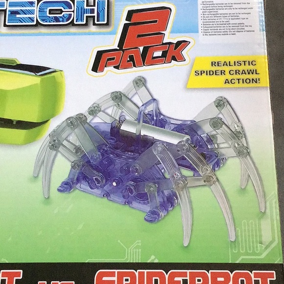 🌟DONATED🌟Build Tech‘Build-it-Yourself’Toy Dino vs.Spider 🔋⚡️Batteries incl. - Picture 4 of 6